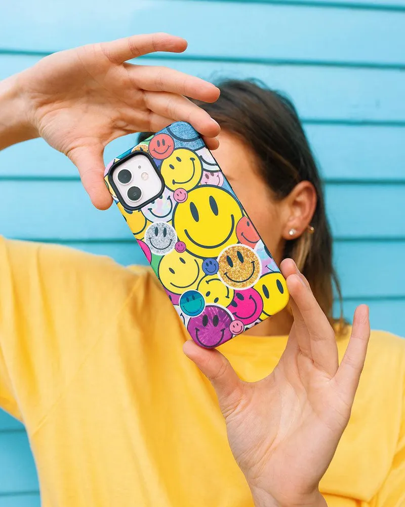 Doorbuster All Smiles | Smiley Face Sticker Case  Last Few Pieces!