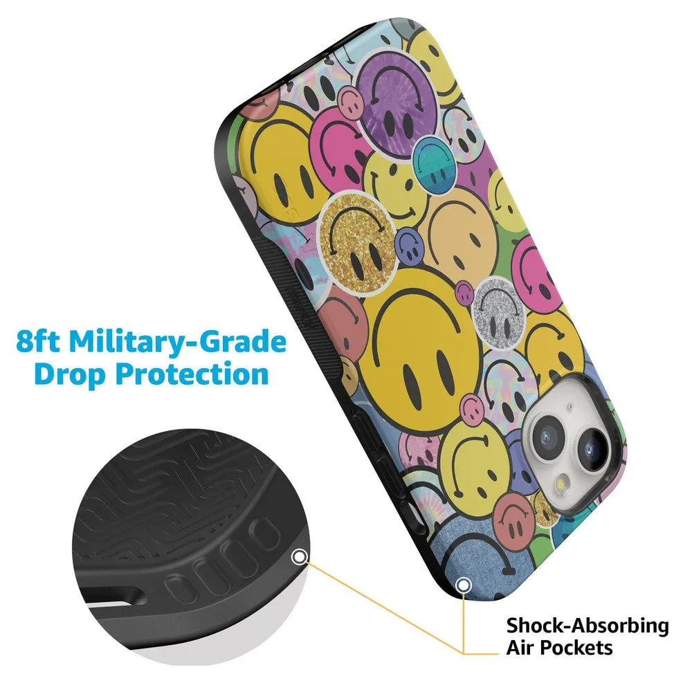 Doorbuster All Smiles | Smiley Face Sticker Case  Last Few Pieces!