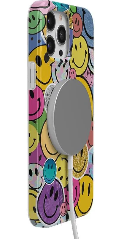 Doorbuster All Smiles | Smiley Face Sticker Case  Last Few Pieces!