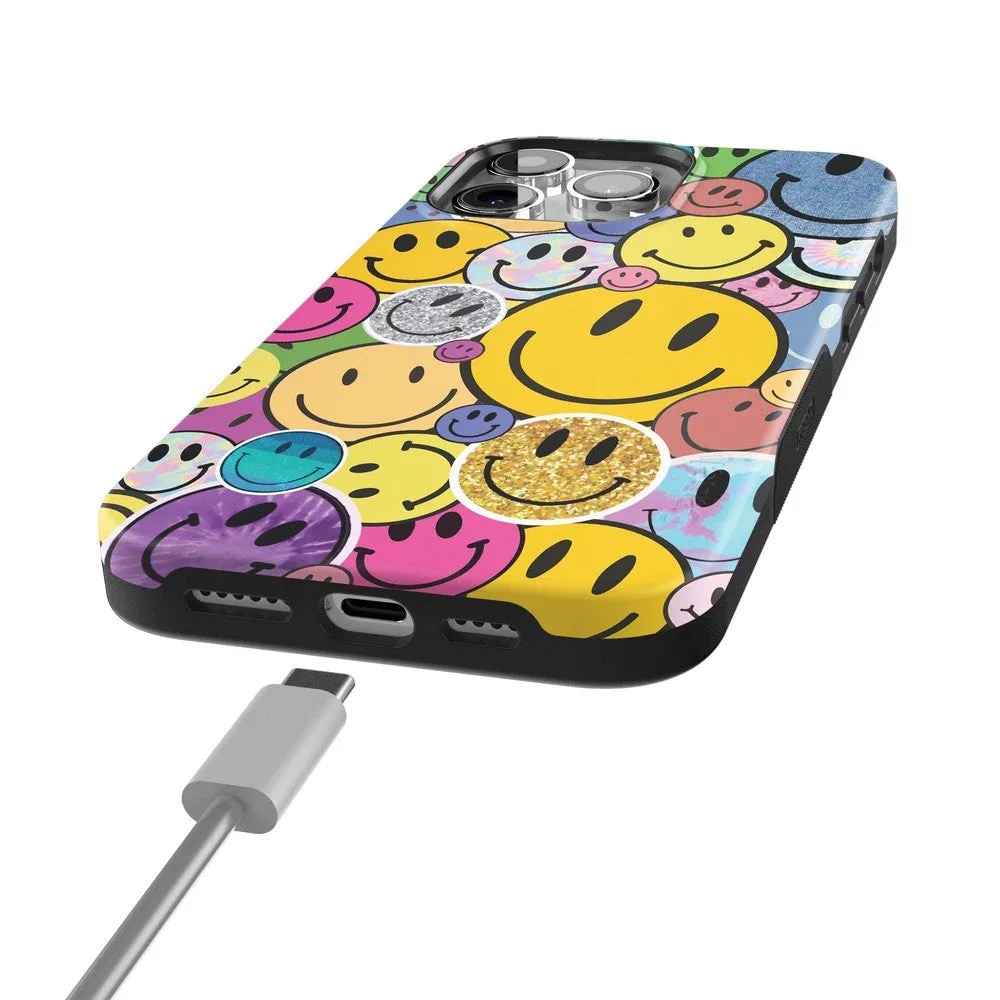 Doorbuster All Smiles | Smiley Face Sticker Case  Last Few Pieces!