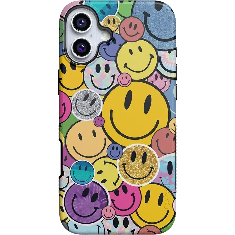 Doorbuster All Smiles | Smiley Face Sticker Case  Last Few Pieces!