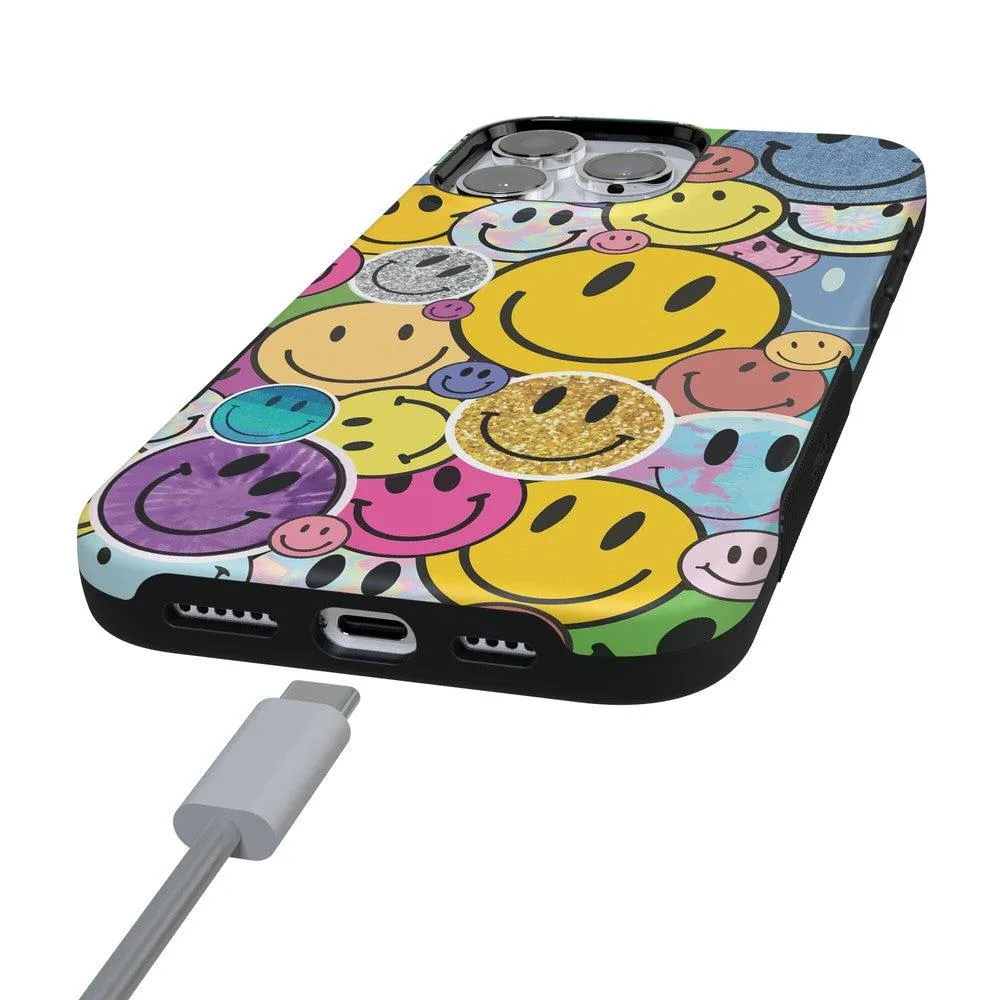 Doorbuster All Smiles | Smiley Face Sticker Case  Last Few Pieces!