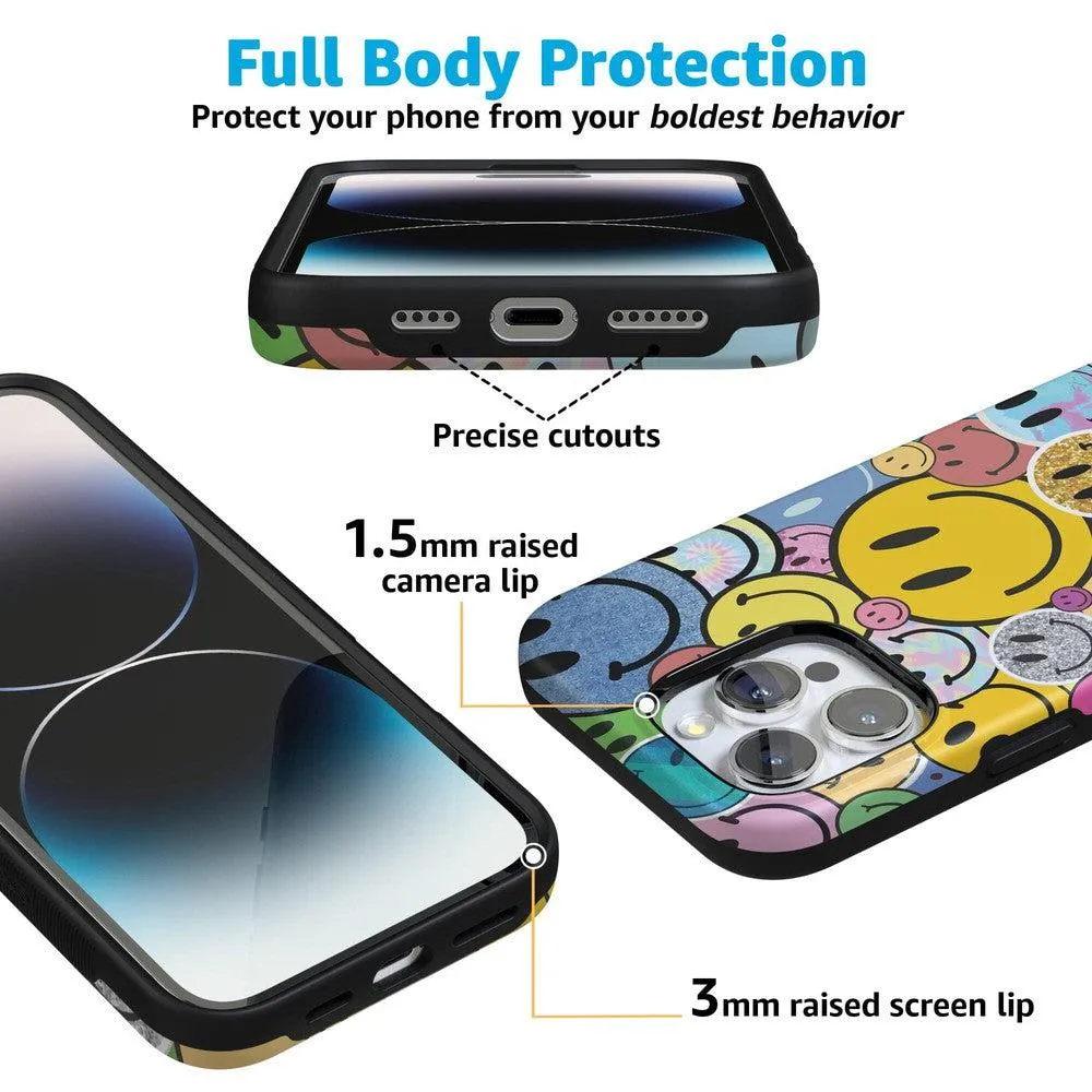 Doorbuster All Smiles | Smiley Face Sticker Case  Last Few Pieces!