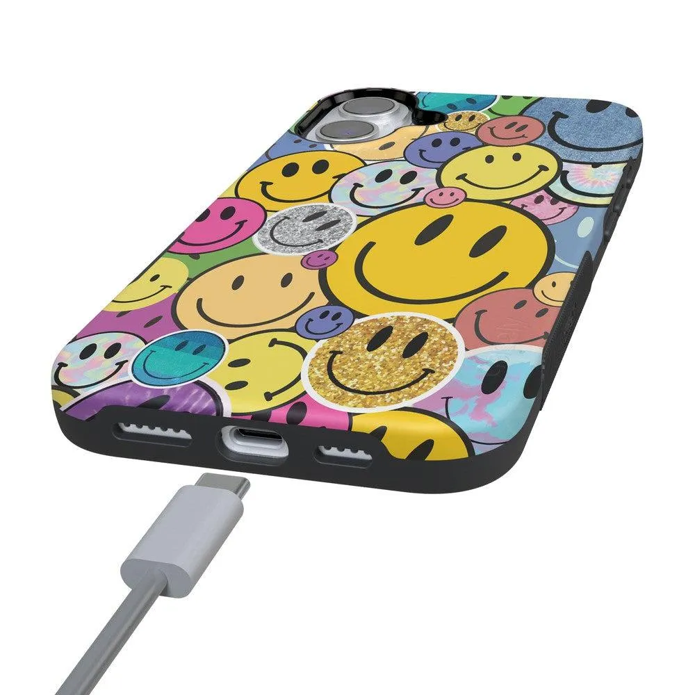 Doorbuster All Smiles | Smiley Face Sticker Case  Last Few Pieces!