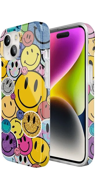 Doorbuster All Smiles | Smiley Face Sticker Case  Last Few Pieces!