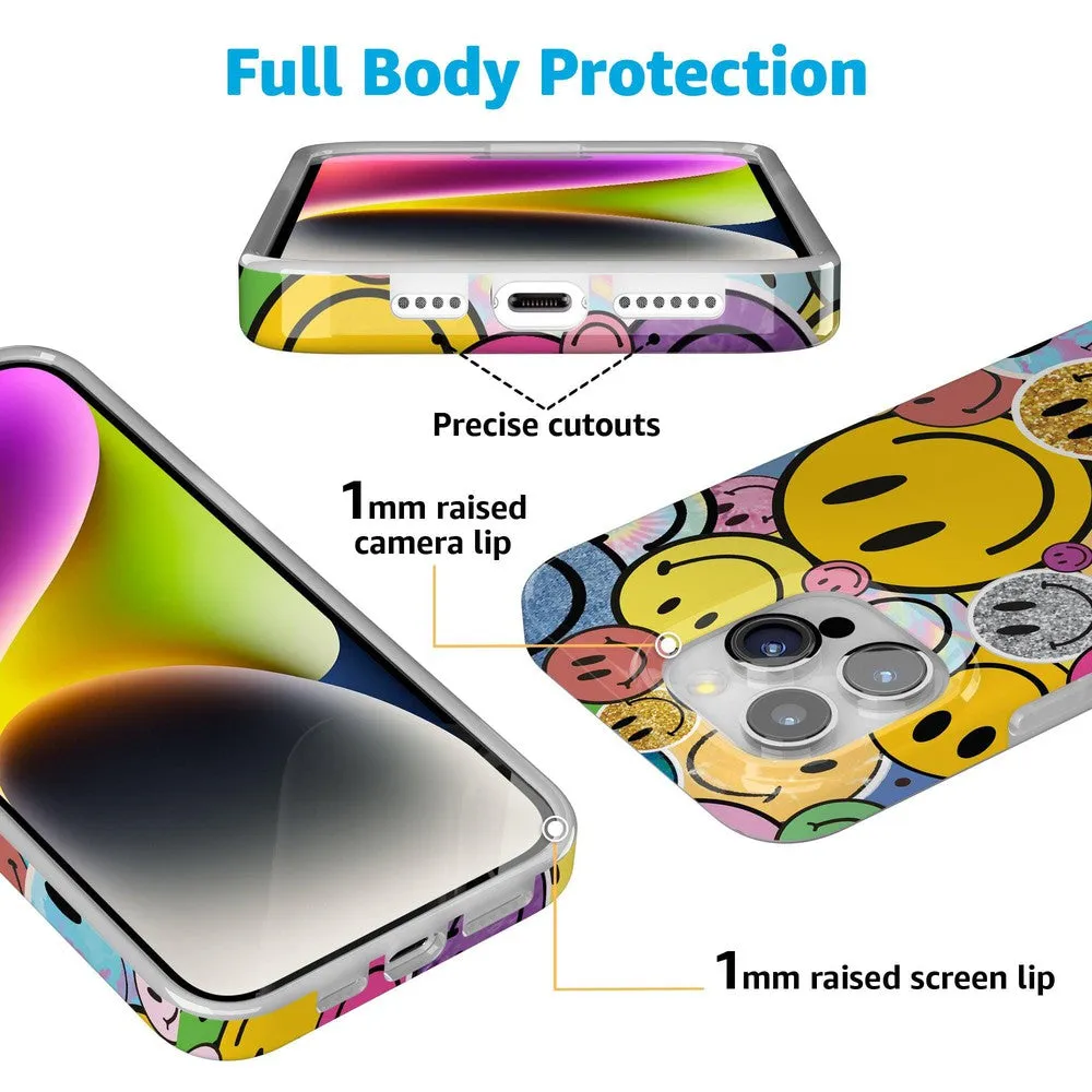 Doorbuster All Smiles | Smiley Face Sticker Case  Last Few Pieces!