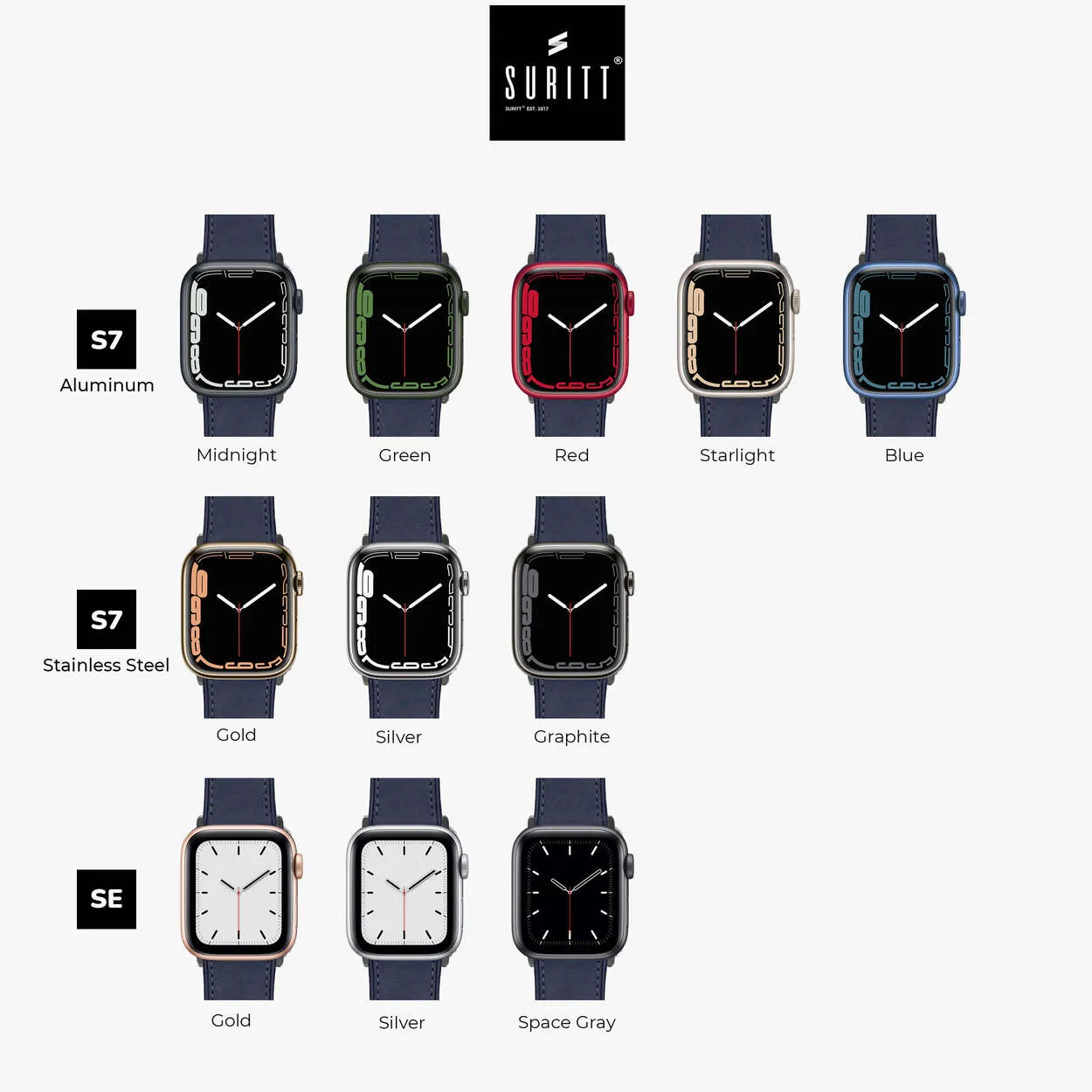 Doorbuster Apple Watch Band Rio Midnight Blue  Today Only!