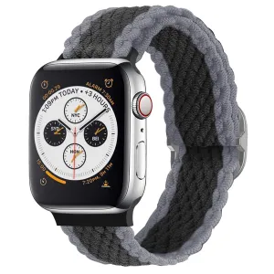 Doorbuster Apple Watch Braided Nylon Strap (Black/Grey)  Almost Sold Out!
