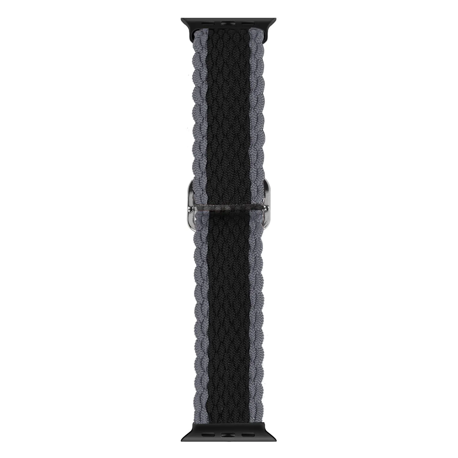Doorbuster Apple Watch Braided Nylon Strap (Black/Grey)  Almost Sold Out!