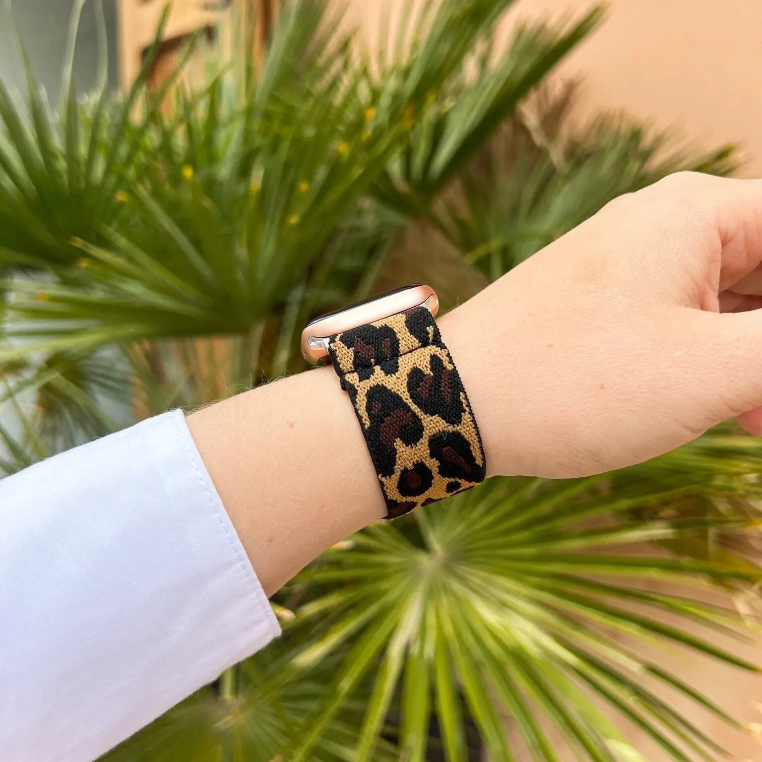 Doorbuster Apple Watch Elastic Strap (Leopard)  Going Fast!