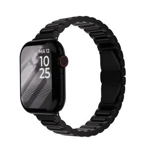 Doorbuster Apple Watch Luxury Titanium Strap (Black)  Limited Release!