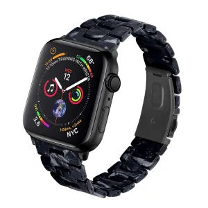 Doorbuster Apple Watch Resin Strap (Black/White)  Almost Sold Out!