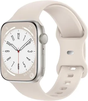 Doorbuster Apple Watch Silicone Strap (Starlight)  Last Few Pieces!