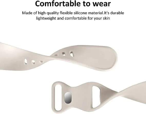 Doorbuster Apple Watch Silicone Strap (Starlight)  Last Few Pieces!