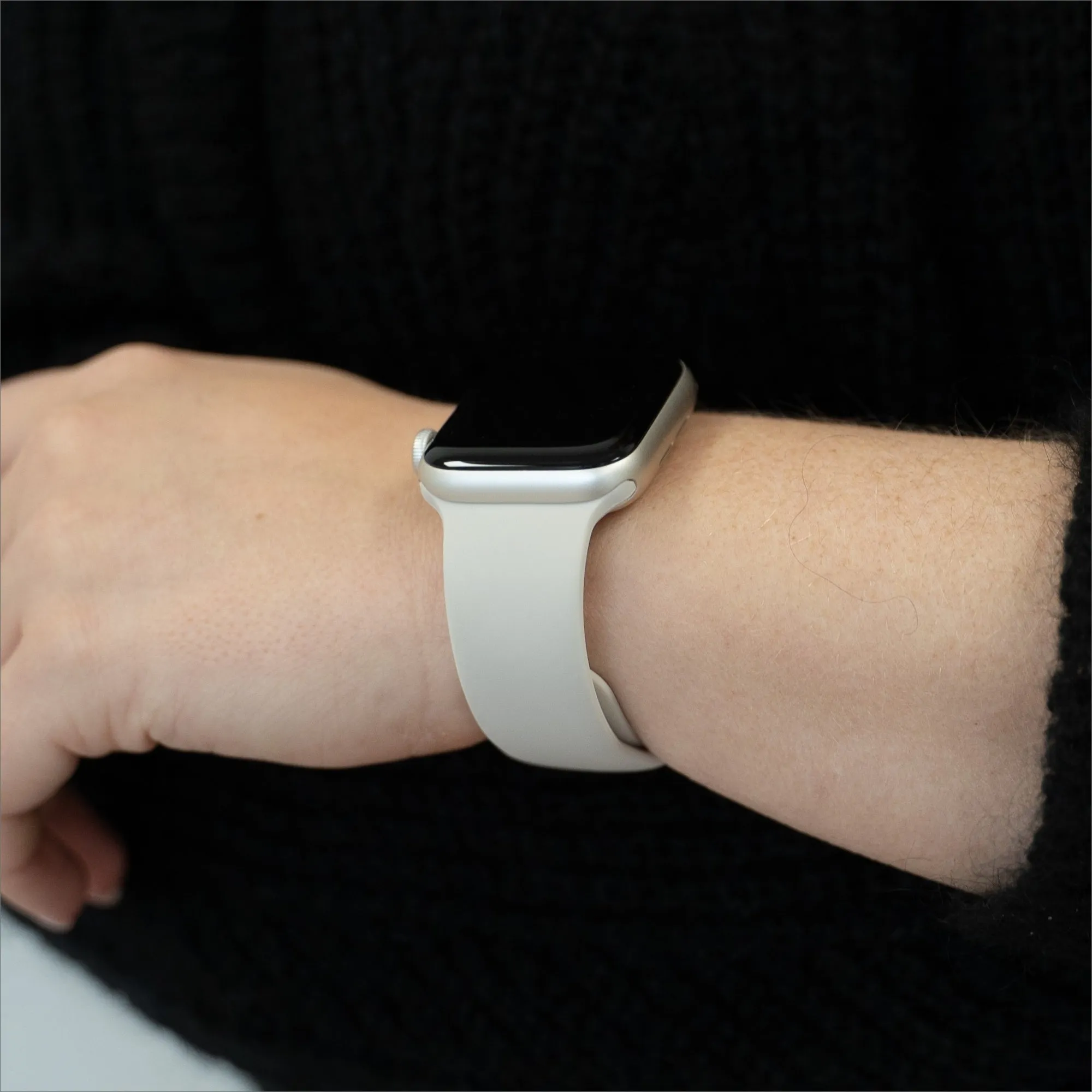 Doorbuster Apple Watch Silicone Strap (Starlight)  Last Few Pieces!