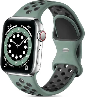 Doorbuster Apple Watch Sport Strap (Cyan/Black)  Limited Stock!