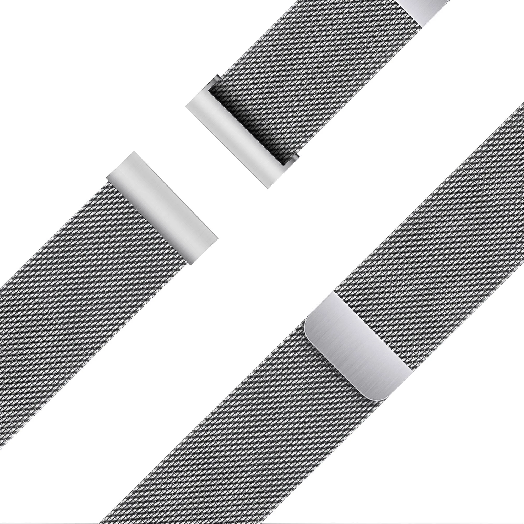 Doorbuster Bandz Amazfit GTS 2 Milanese Loop Strap (Silver)  Almost Gone!