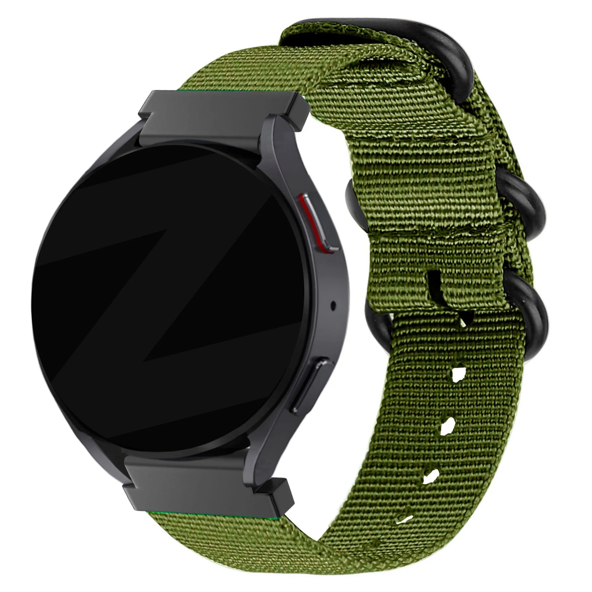 Doorbuster Bandz Amazfit GTS 4 (Mini) Buckled Nylon Strap (Green)  Today Only!