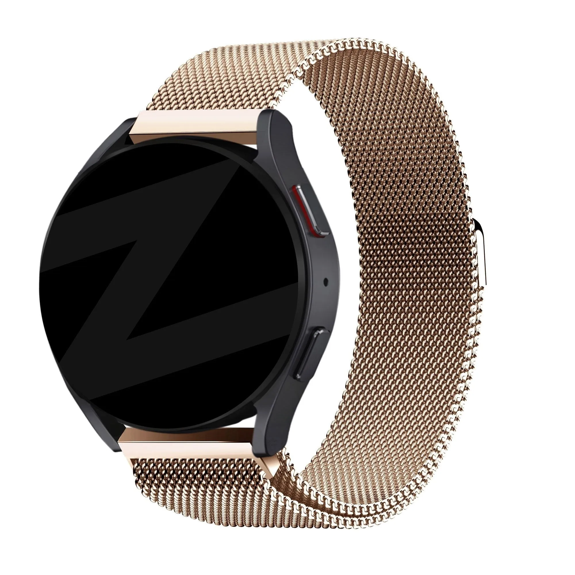 Doorbuster Bandz Amazfit GTS 4 (Mini) Milanese Loop Strap (Rose Gold)  Stylish & Comfortable