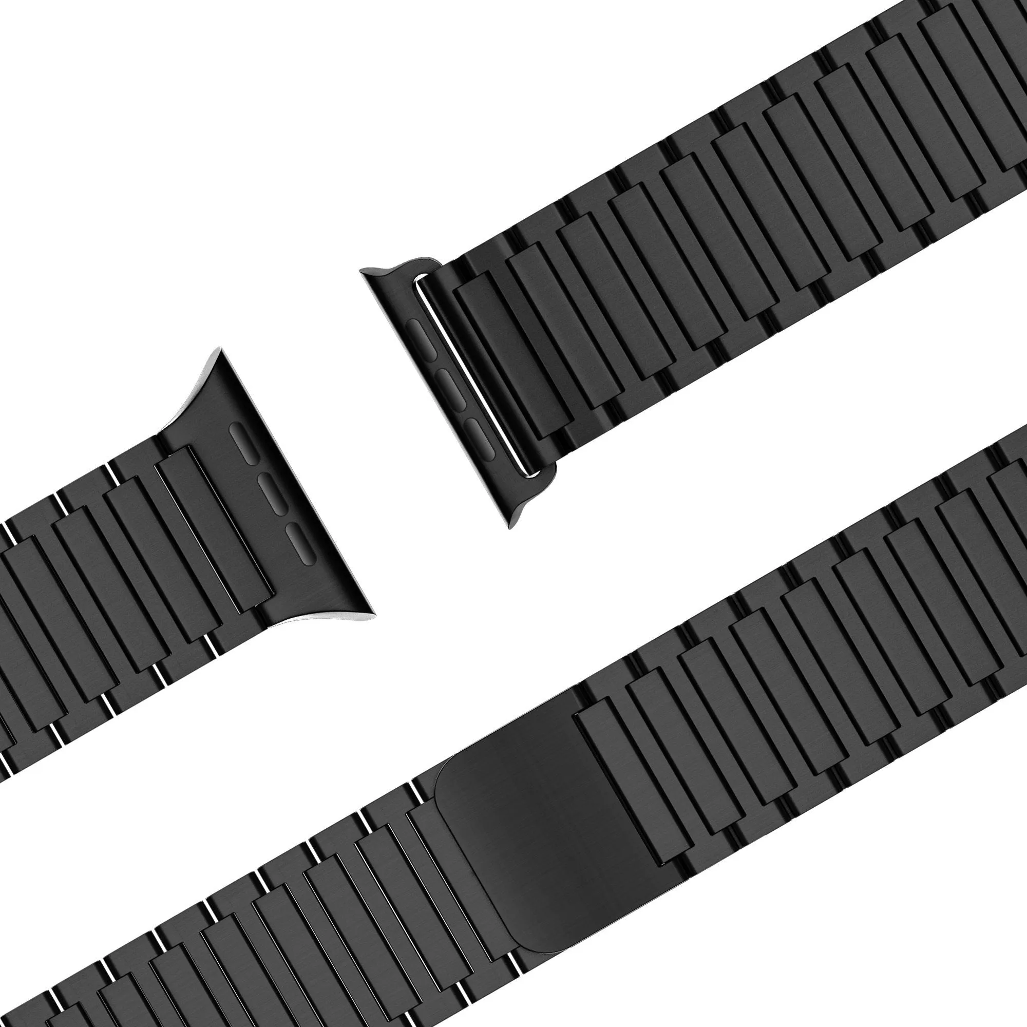 Doorbuster Bandz Apple Watch Magnetic Steel Strap 'Deluxe' (Black)  Last Few Pieces!