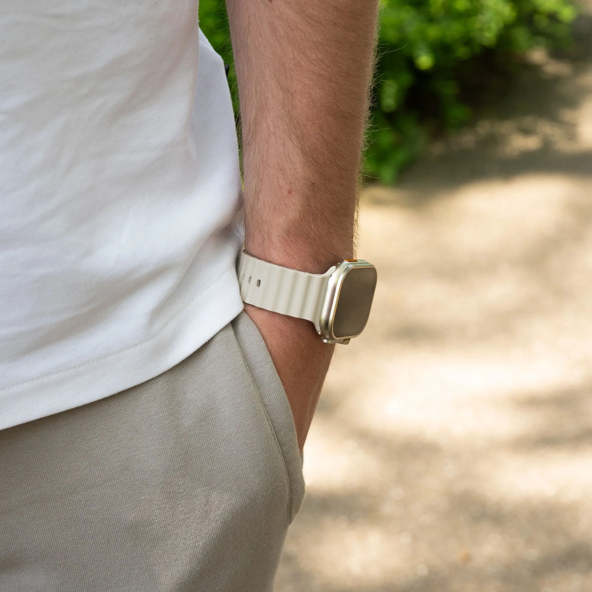 Doorbuster Bandz Apple Watch Ocean Strap (Starlight)  Almost Sold Out!