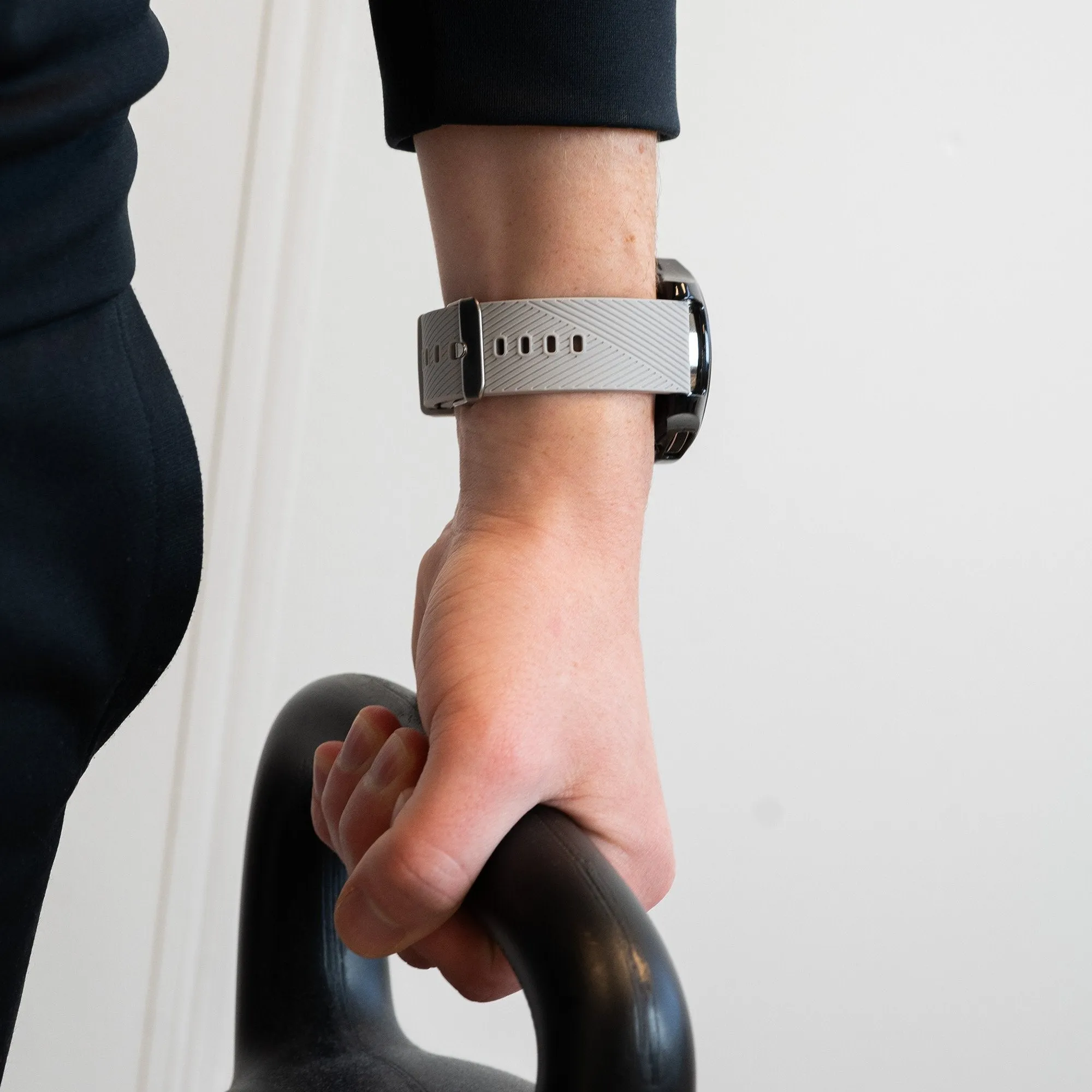 Doorbuster Bandz Redmi Watch 5 Active Silicone Strap 'Deluxe' (Grey)  Going Fast!