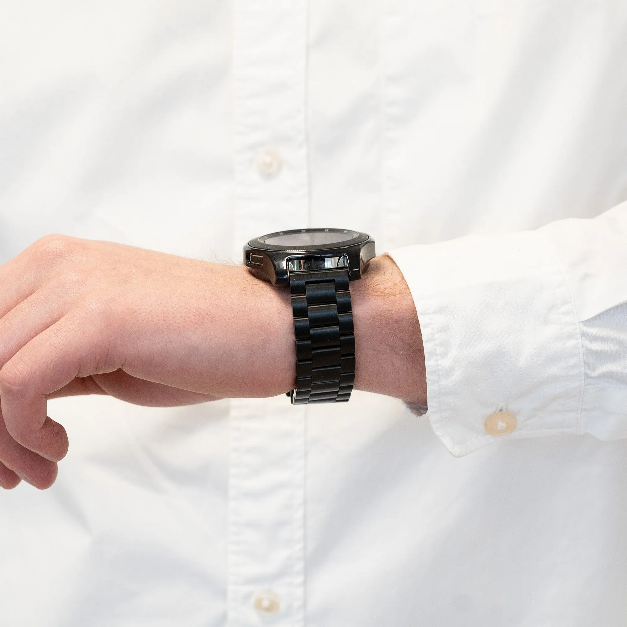 Doorbuster Bandz Redmi Watch 5 Active Titanium Strap 'Classic' (Black)  Limited Availability!