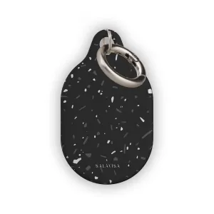 Doorbuster Black Terrazzo AirTag Holder  Ends Soon!