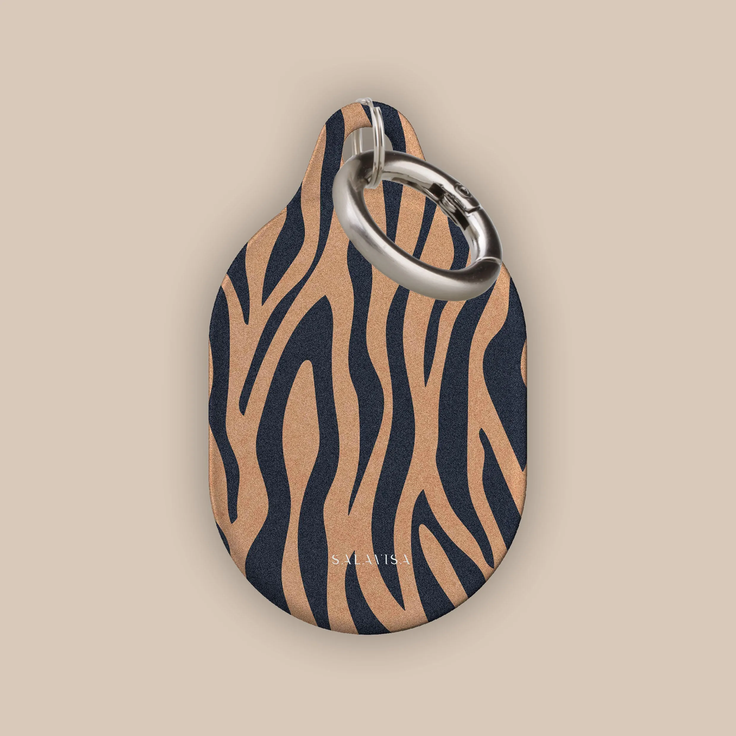 Doorbuster Blue Copper Zebra AirTag Holder  Almost Sold Out!