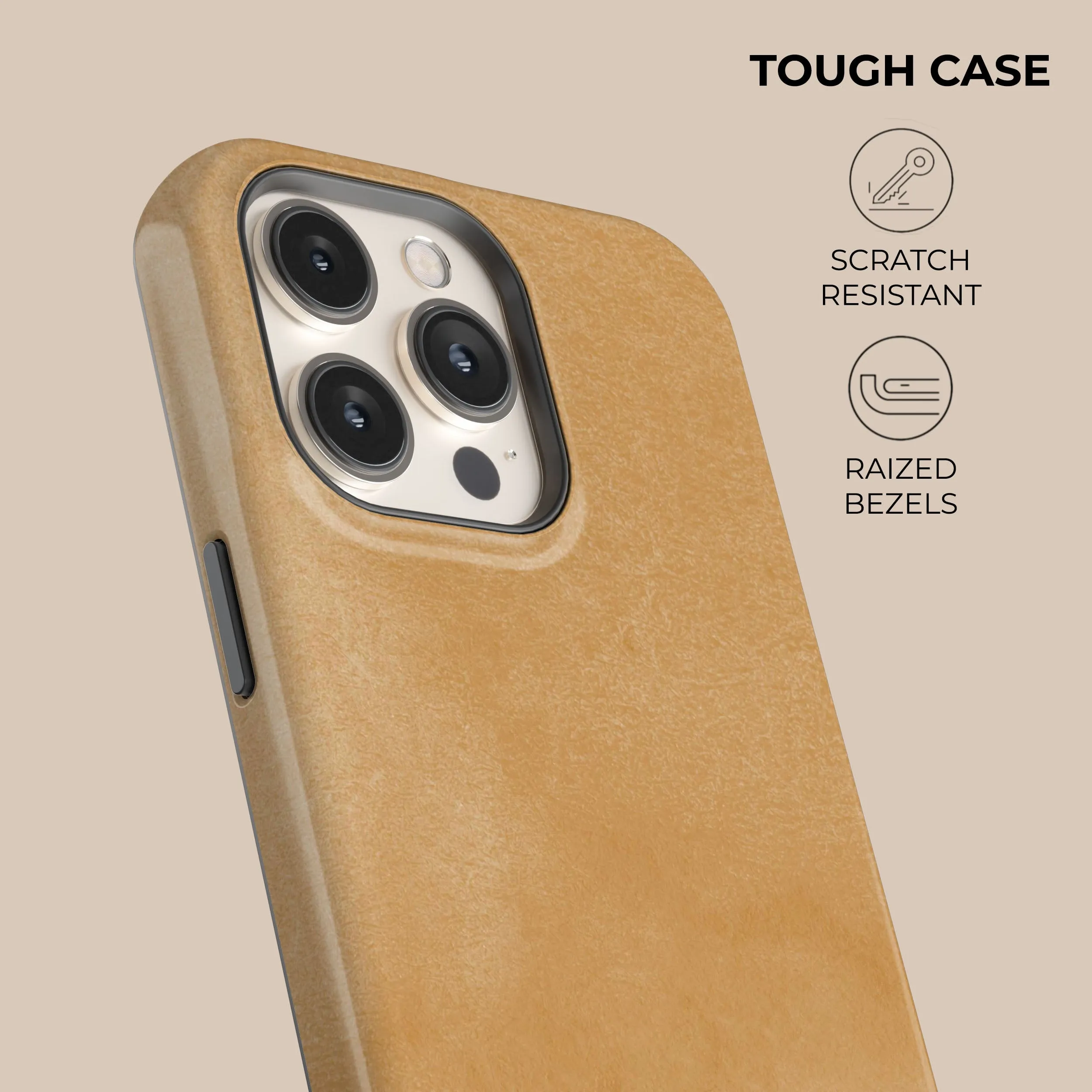 Doorbuster Burnt Yellow Phone Case  Stylish & Comfortable