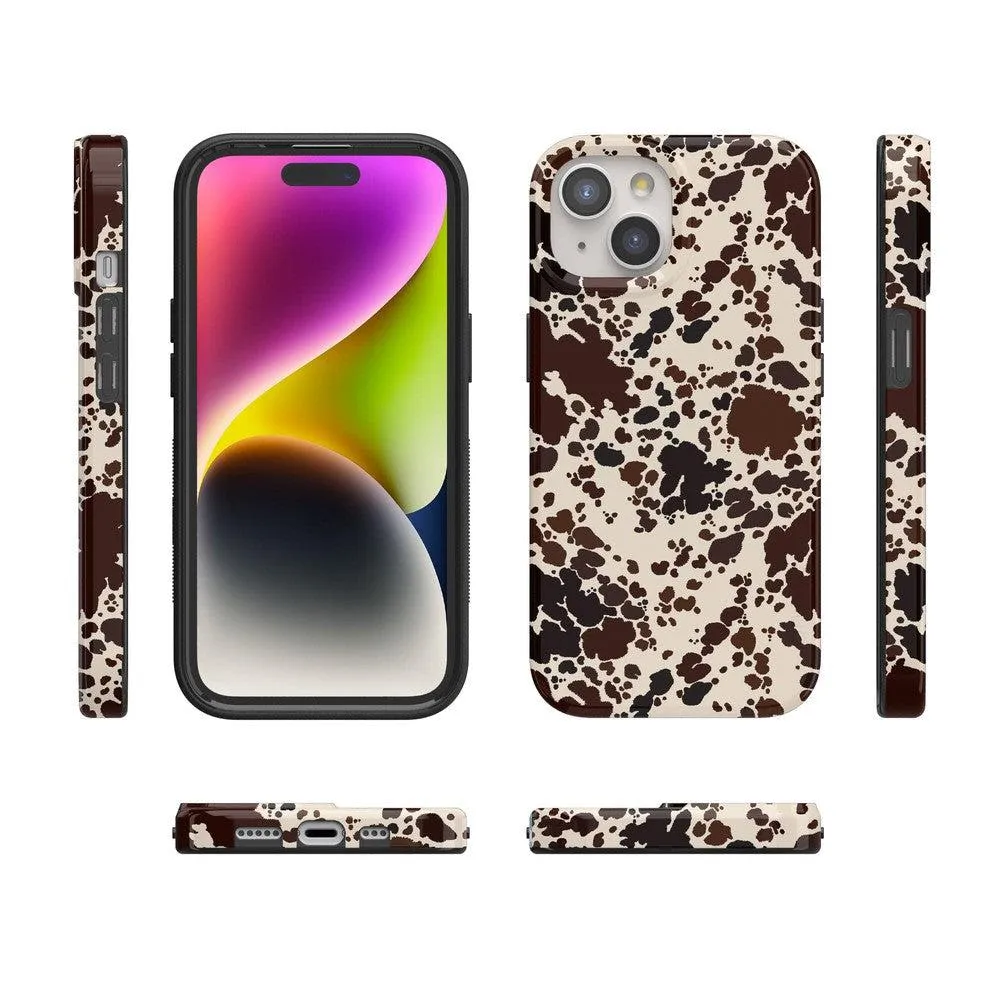 Doorbuster Cowgirl Envy | Cow Print Case  Last Chance!