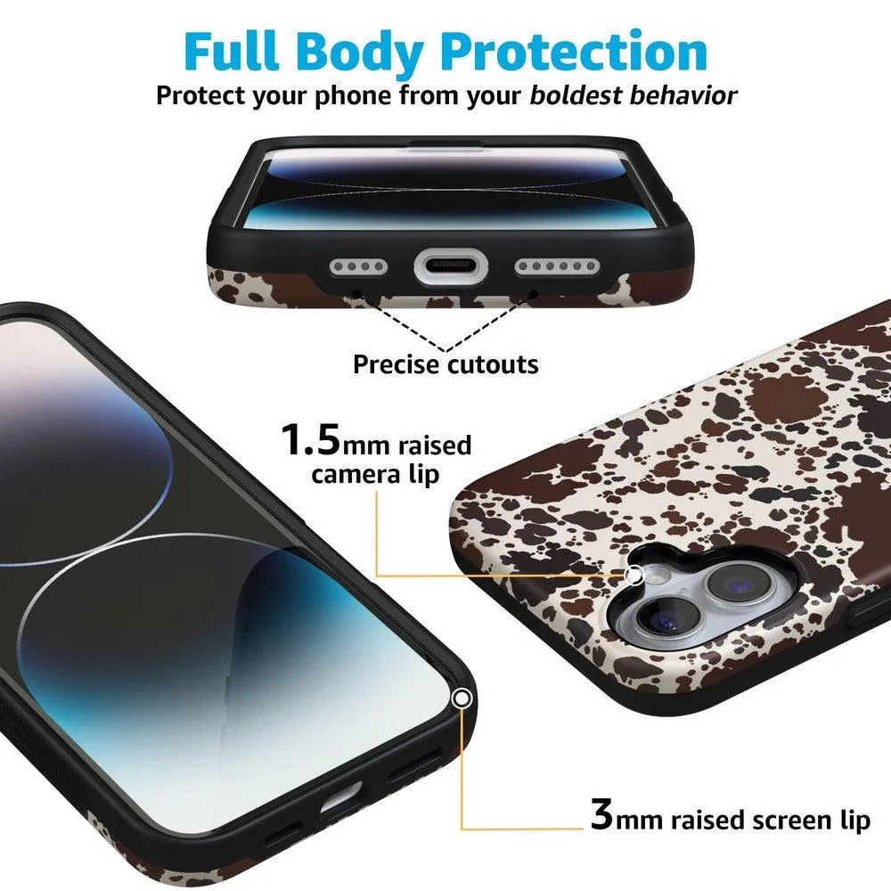 Doorbuster Cowgirl Envy | Cow Print Case  Last Chance!