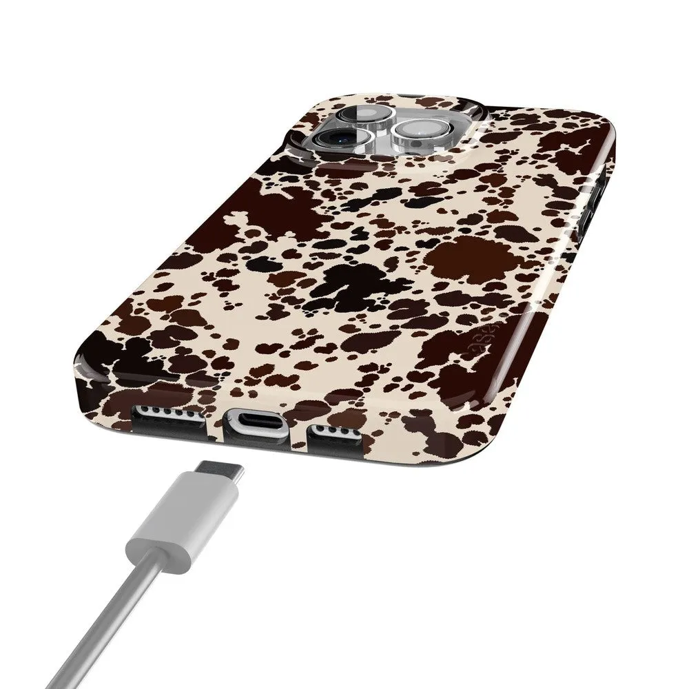 Doorbuster Cowgirl Envy | Cow Print Case  Last Chance!