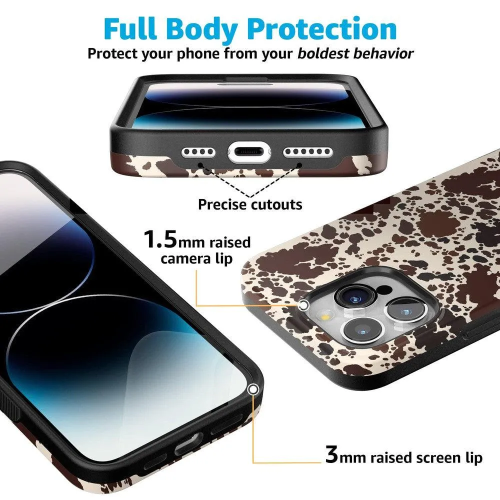 Doorbuster Cowgirl Envy | Cow Print Case  Last Chance!