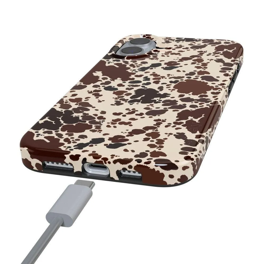 Doorbuster Cowgirl Envy | Cow Print Case  Last Chance!