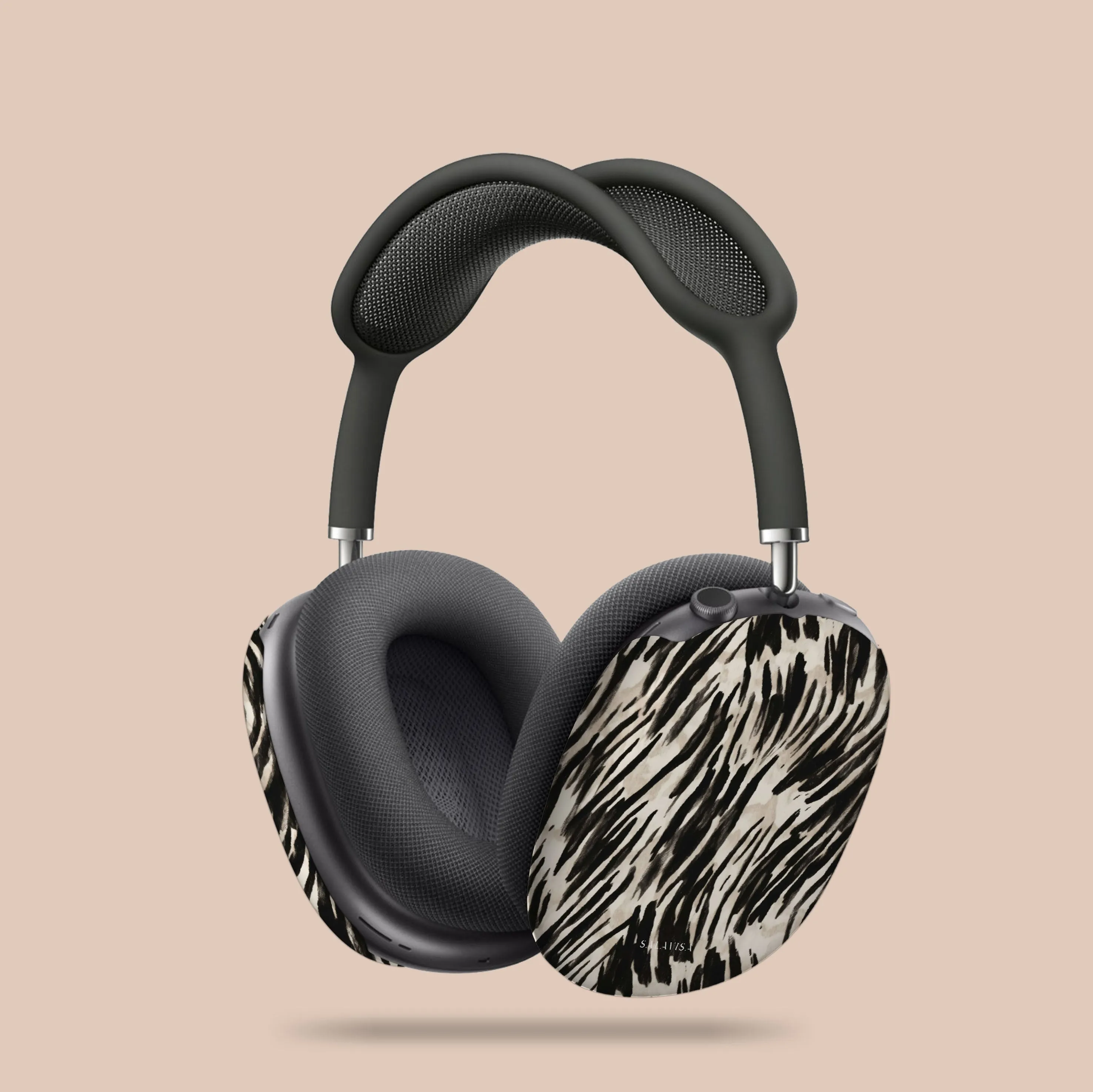 Doorbuster Dark Zebra AirPods Max Case  Stylish & Comfortable