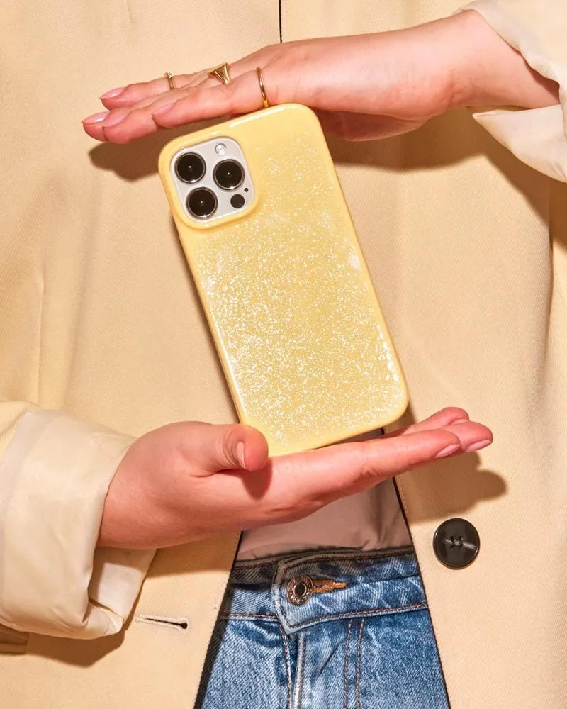 Doorbuster Early Riser | Yellow Pastel Shimmer Case  Dont Miss Out!