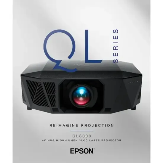 Doorbuster Epson QL7000 4K HDR High-Lumen 3LCD Laser Projector (Each)  Almost Gone!