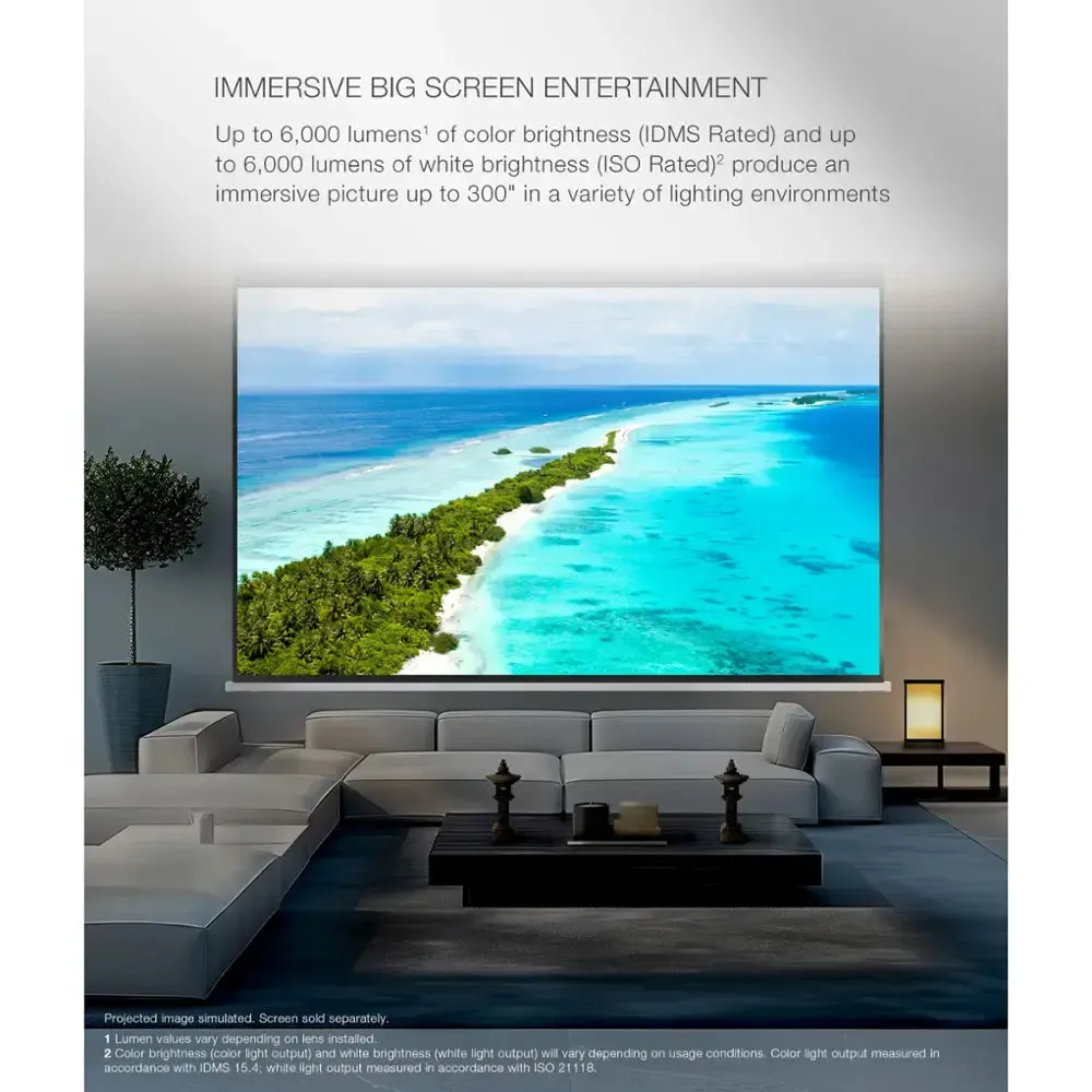Doorbuster Epson QL7000 4K HDR High-Lumen 3LCD Laser Projector (Each)  Almost Gone!