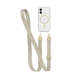 Doorbuster EvoCrystal - Apple iPhone 16 Case with Cross-Body -  Gold  Going Fast!