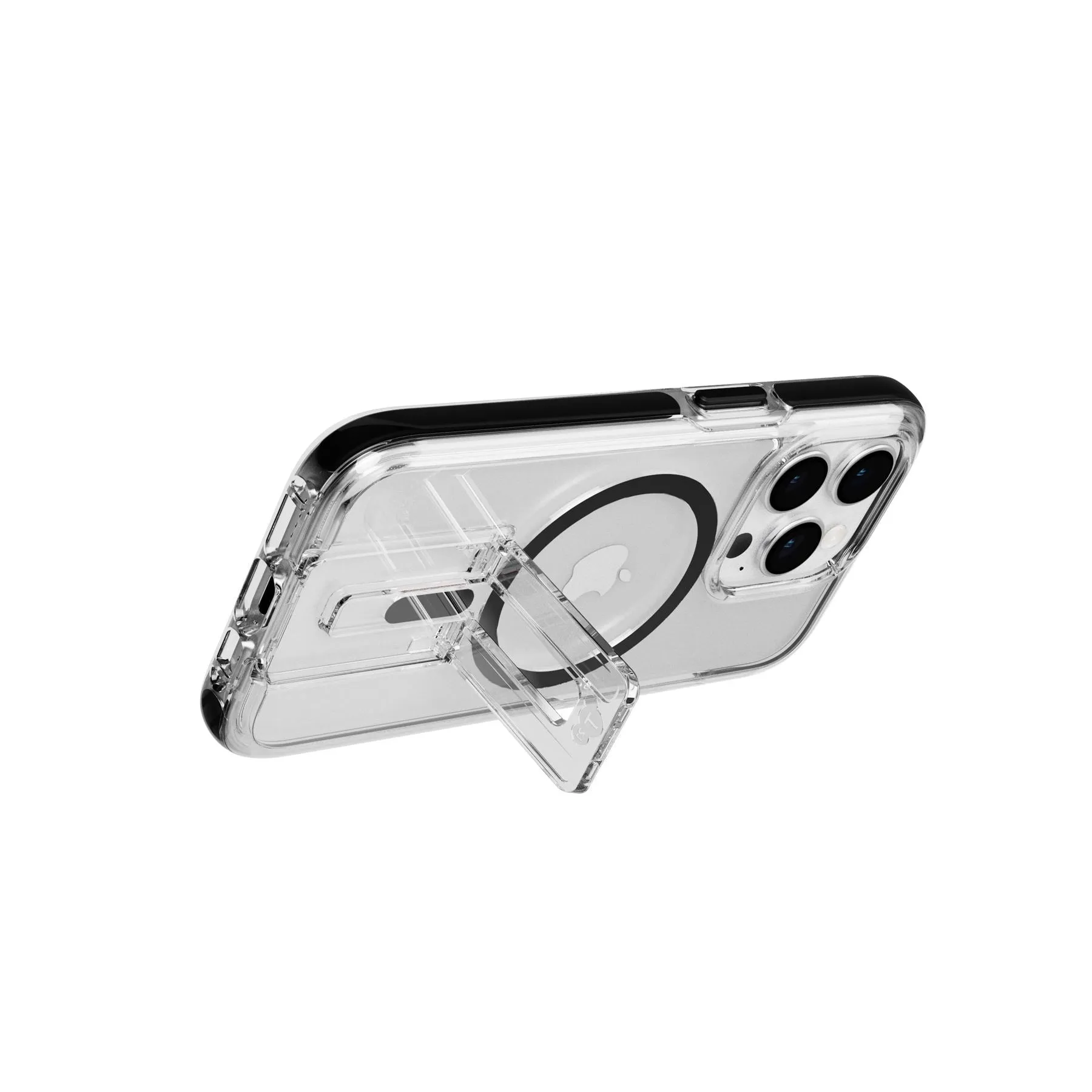 Doorbuster EvoCrystal Kick - Apple iPhone 15 Pro Case MagSafe Compatible - Clear Black  Limited Release!