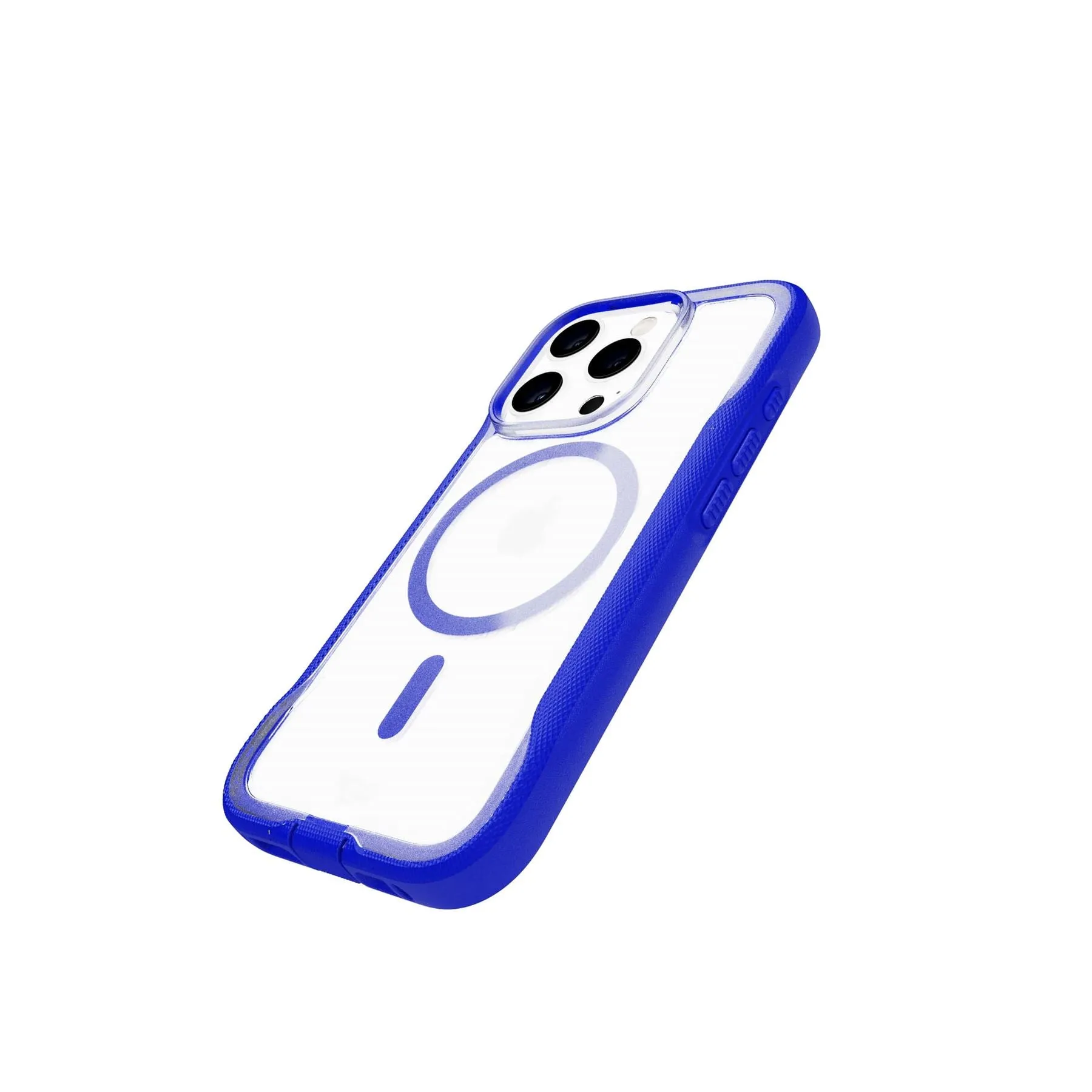 Doorbuster EvoPro - Apple iPhone 16 Pro Case MagSafe Compatible - Clear/Blue  Stylish & Comfortable