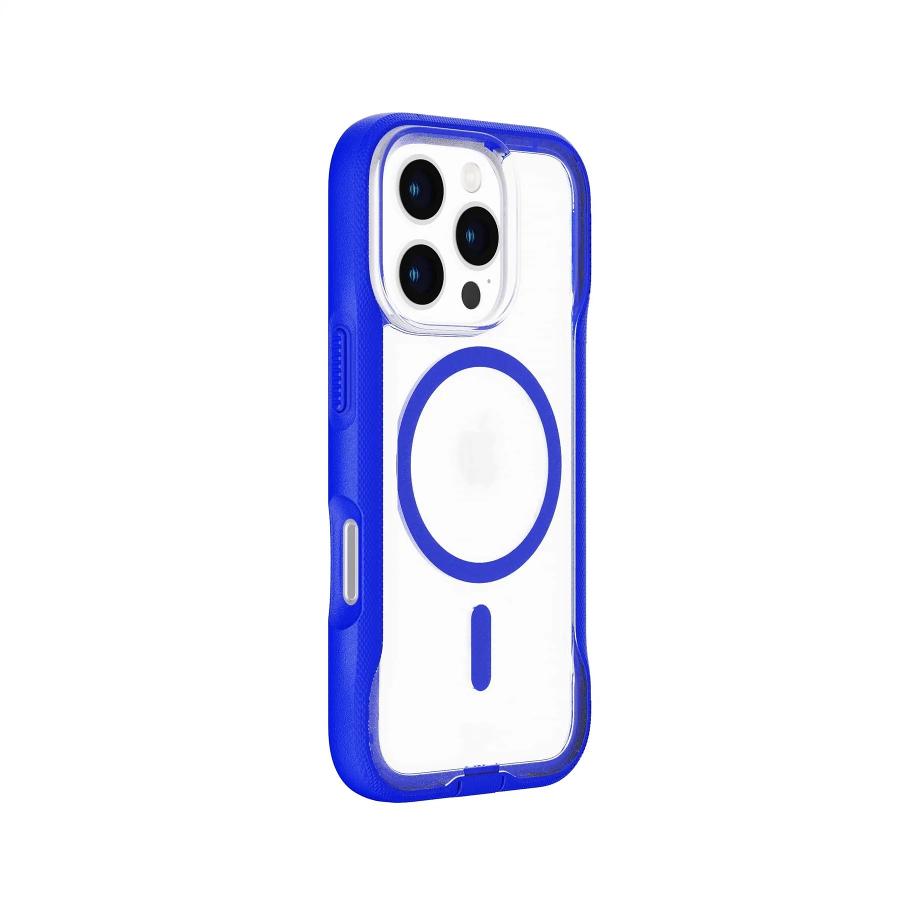 Doorbuster EvoPro - Apple iPhone 16 Pro Case MagSafe Compatible - Clear/Blue  Stylish & Comfortable