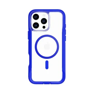 Doorbuster EvoPro - Apple iPhone 16 Pro Max Case MagSafe Compatible - Clear/Blue  Going Fast!