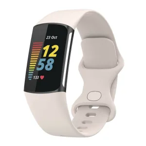 Doorbuster Fitbit Charge 6 Silicone Strap (Off-White)  Almost Sold Out!