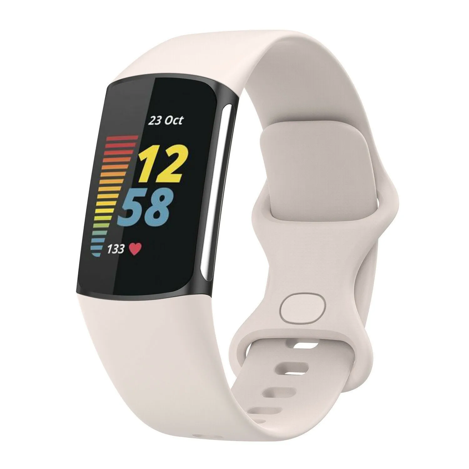 Doorbuster Fitbit Charge 6 Silicone Strap (Off-White)  Almost Sold Out!