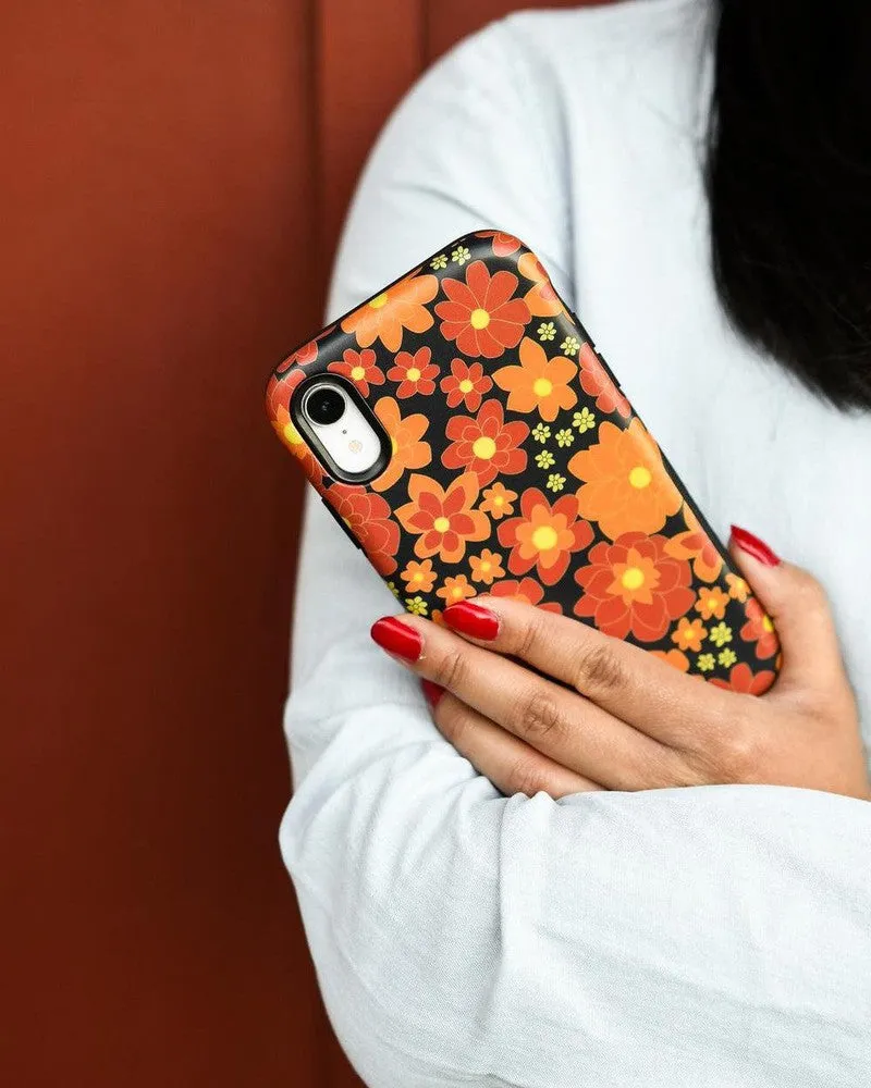 Doorbuster Flower Child | Bright Retro Floral Case  Limited Release!