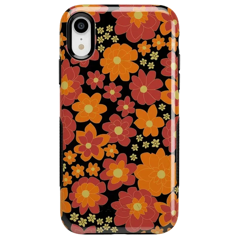 Doorbuster Flower Child | Bright Retro Floral Case  Limited Release!