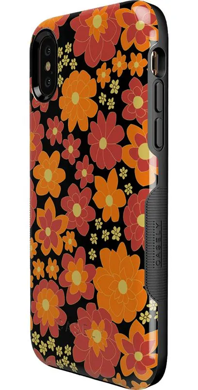 Doorbuster Flower Child | Bright Retro Floral Case  Limited Release!
