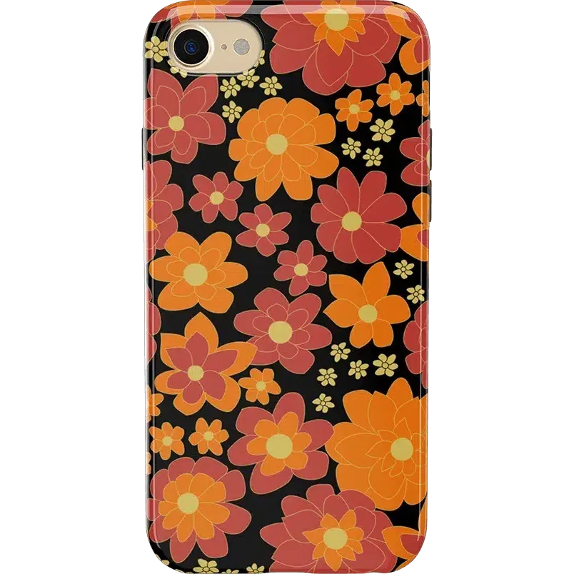 Doorbuster Flower Child | Bright Retro Floral Case  Limited Release!